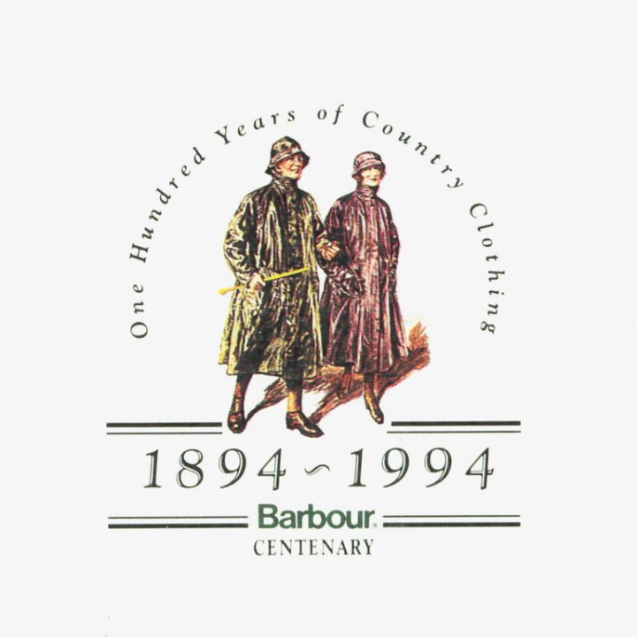Image celebrating 100 years of Barbour